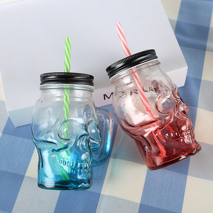 Skull drink glass