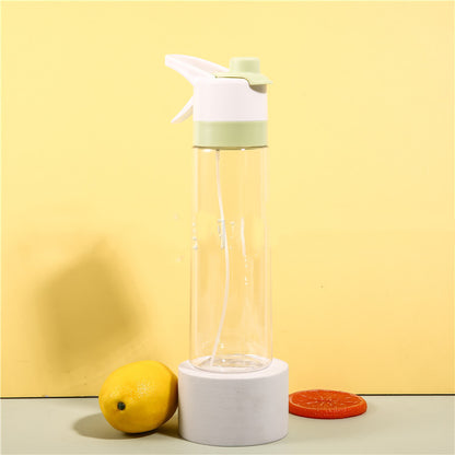 Water Bottle with spray function (multicolors)