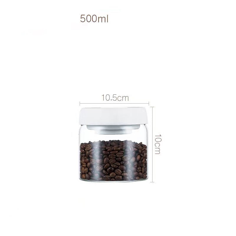 Home Kitchen Jar Coffee Bean Vacuum Crisper Kitchen Gadgets