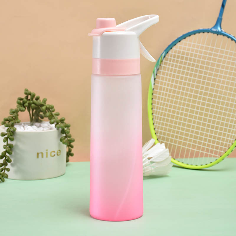 Water Bottle with spray function (multicolors)